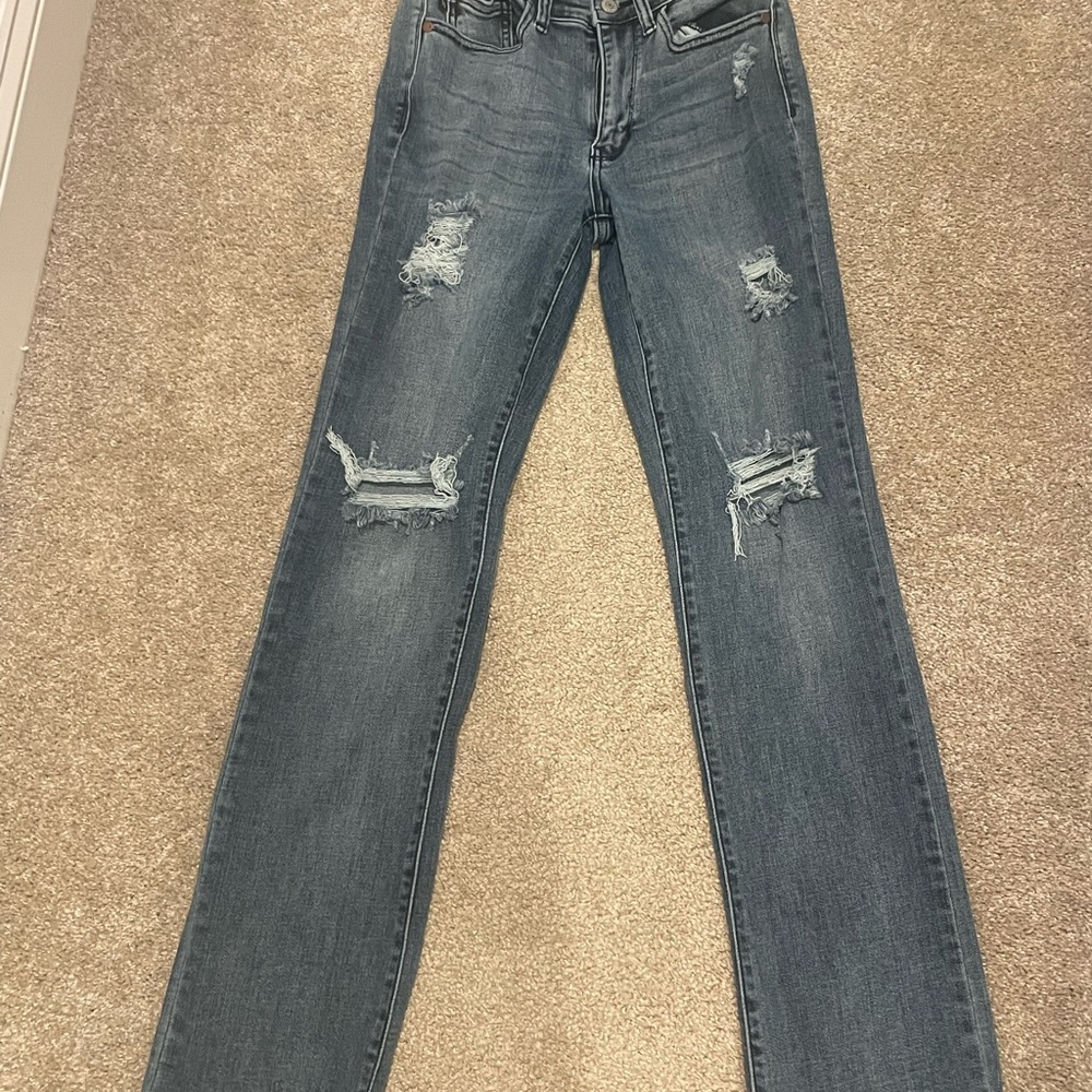 Judy Blue Classic Distressed Jeans